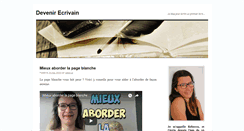 Desktop Screenshot of devenir-ecrivain.com
