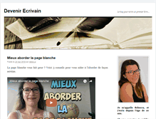 Tablet Screenshot of devenir-ecrivain.com